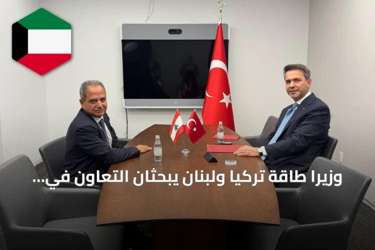 وزيرا طاقة تركيا ولبنان يبحثان التعاون في مجال الطاقة خلال اجتماع نيويورك