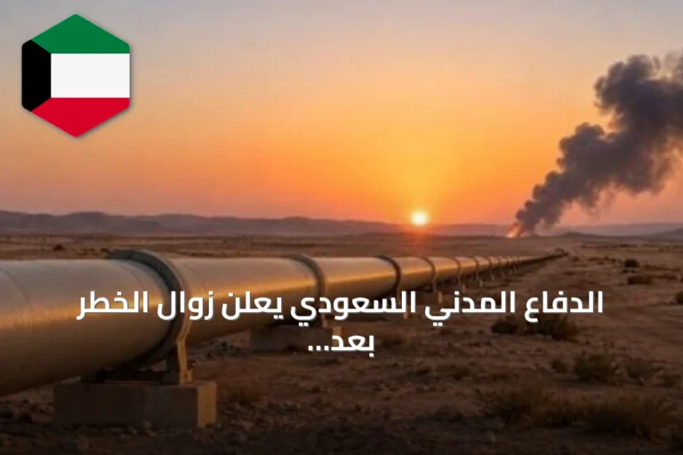 الدفاع المدني السعودي يعلن زوال الخطر بعد إنذارات في خمس مدن غرب المملكة