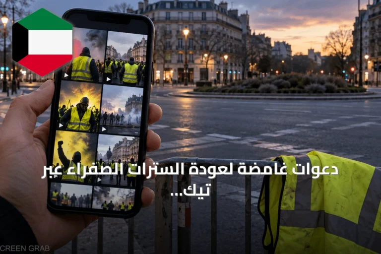 دعوات غامضة لعودة السترات الصفراء عبر تيك توك.. من يقف خلف الموعد؟