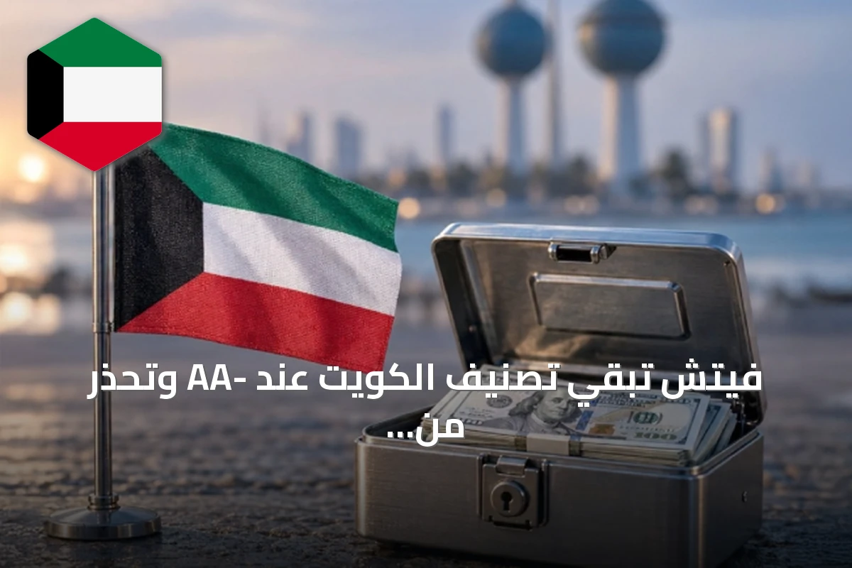 فيتش تبقي تصنيف الكويت عند -AA وتحذر من مخاطر الاقتراض المتكرر من صندوق الأجيال