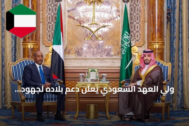 ولي العهد السعودي يعلن دعم بلاده لجهود استقرار السودان ووحدته