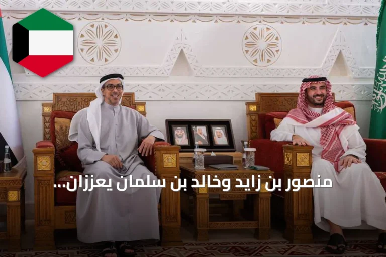 منصور بن زايد وخالد بن سلمان يعززان العلاقات الأخوية في لقاء بالرياض