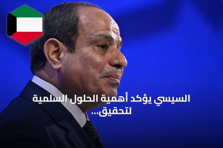 السيسي يؤكد أهمية الحلول السلمية لتحقيق الاستقرار والتنمية في إفريقيا