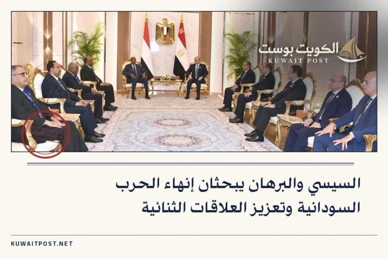 السيسي والبرهان يبحثان إنهاء الحرب السودانية وتعزيز العلاقات الثنائية