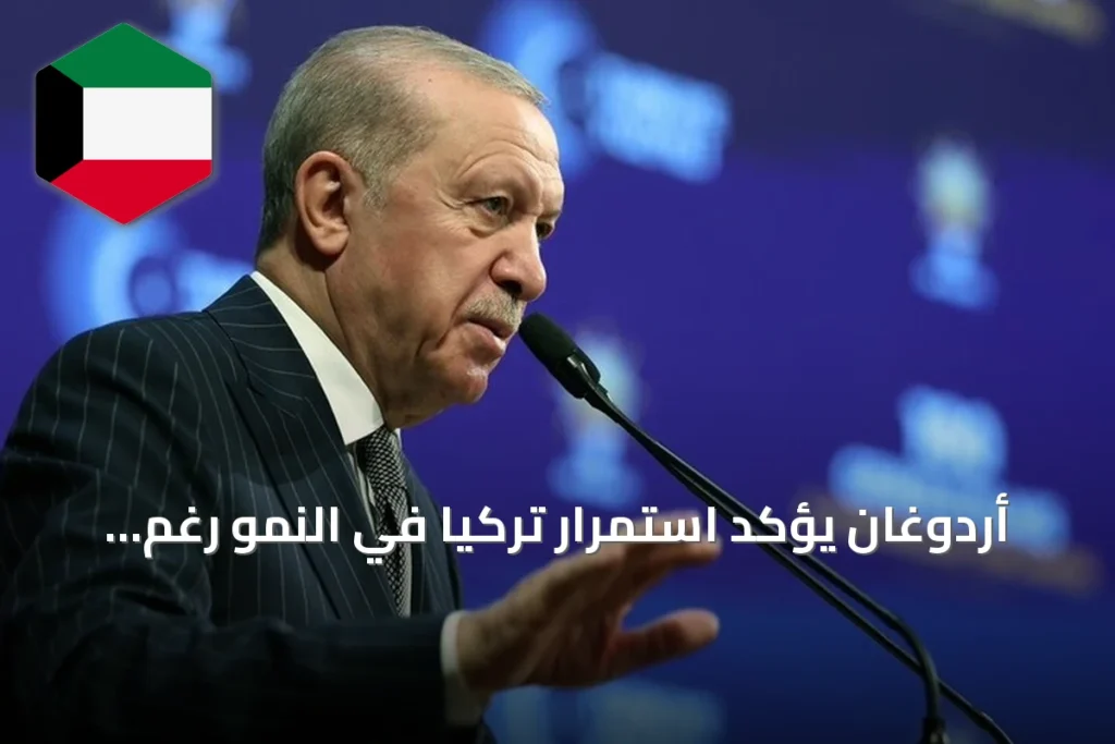 أردوغان يؤكد استمرار تركيا في النمو رغم التحديات الإقليمية
