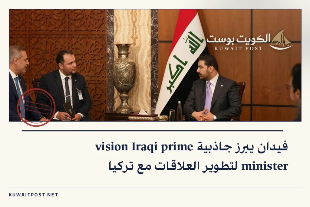 فيدان يبرز جاذبية vision Iraqi prime minister لتطوير العلاقات مع تركيا