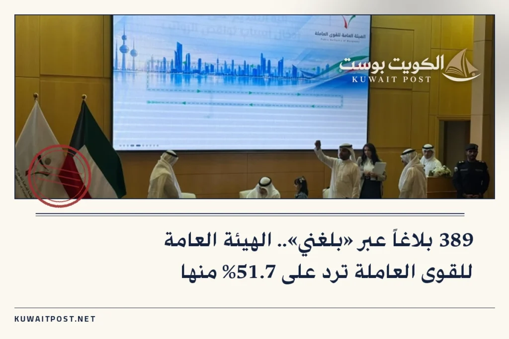 389 بلاغاً عبر «بلغني».. الهيئة العامة للقوى العاملة ترد على 51.7% منها